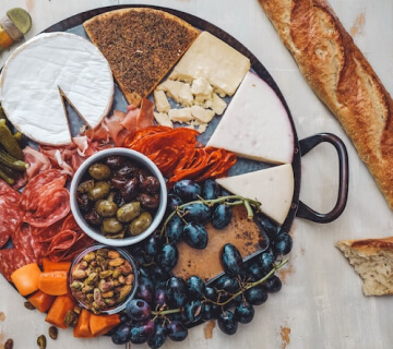 Креветки с чесночным соусом